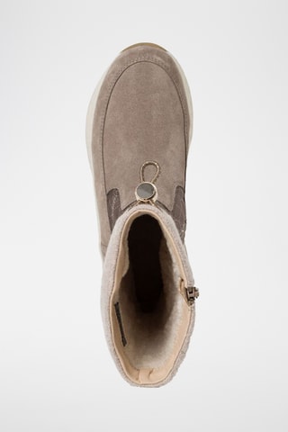 Boots en nubuck - Taupe 