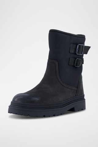 Bottines en nubuck - Noir