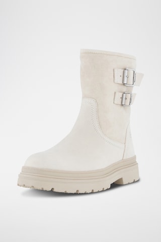 Bottines en nubuck - Beige