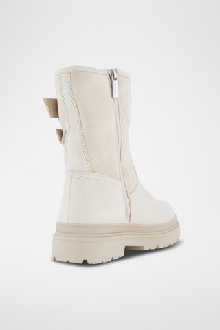 Bottines en nubuck - Beige