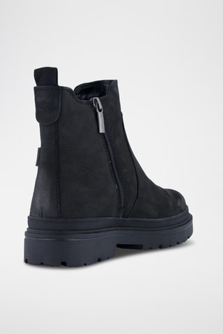 Boots en nubuck - Noir