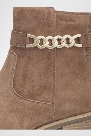 Bottines en nubuck - Beige