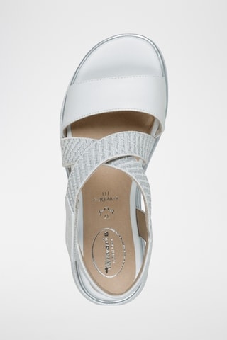 Sandales en cuir - Blanc