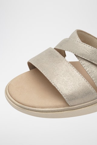 Sandales en cuir - Beige