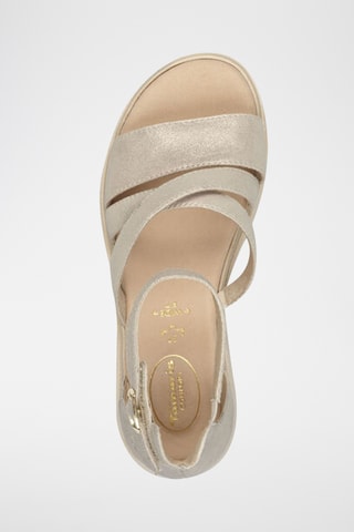 Sandales en cuir - Beige