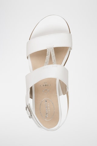Sandales en cuir - Blanc