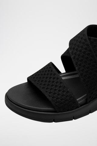 Sandales compensées - noir