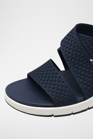 Sandales compensées - Bleu marine