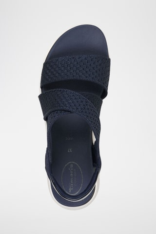 Sandales compensées - Bleu marine
