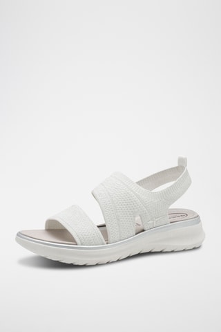 Sandales compensées - Blanc