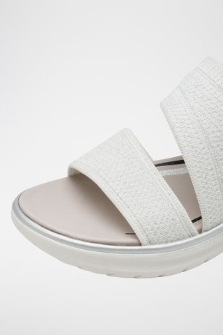 Sandales compensées - Blanc
