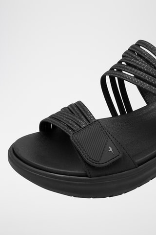 Sandales compensées - Noir
