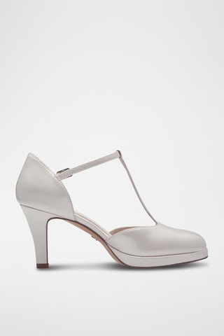 Salomés à talons - Blanc