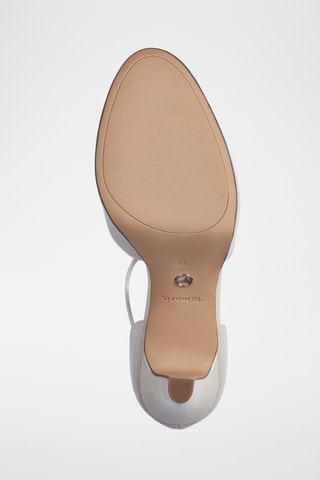 Salomés à talons - Blanc