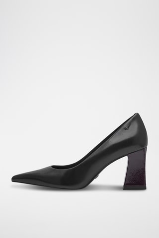 Escarpins en cuir - Noir