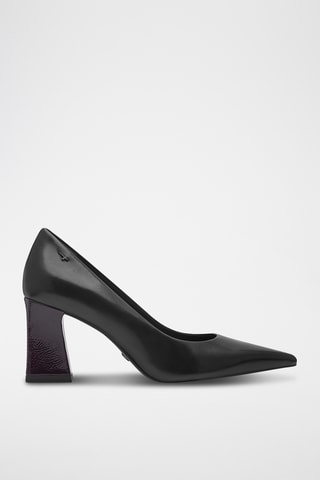 Escarpins en cuir - Noir