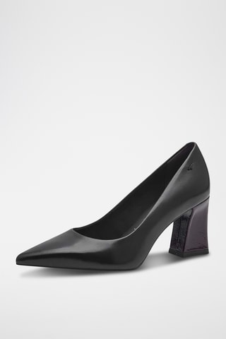Escarpins en cuir - Noir