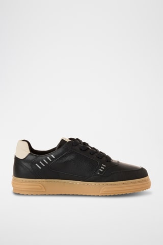 Baskets - Beige et noir