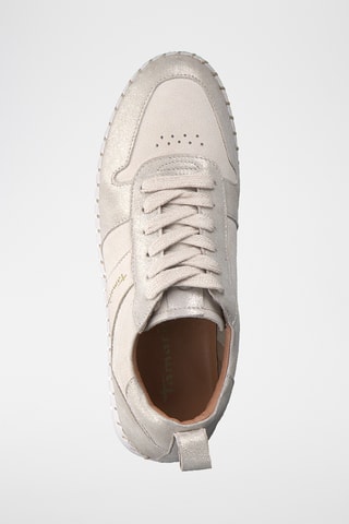 Baskets en cuir - Gris clair