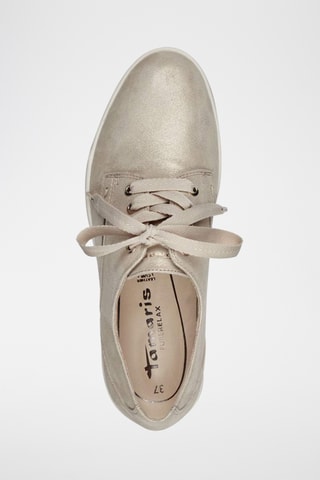 Derbys en cuir - Doré