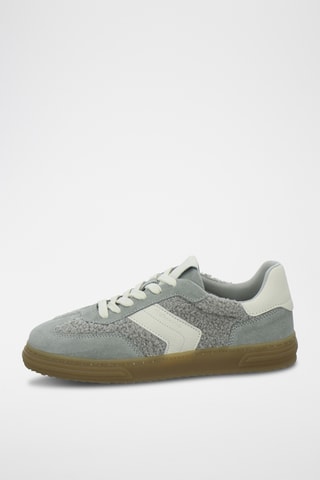 Baskets en nubuck - Gris foncé