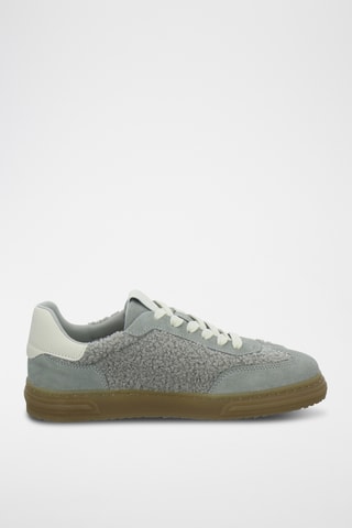 Baskets en nubuck - Gris foncé