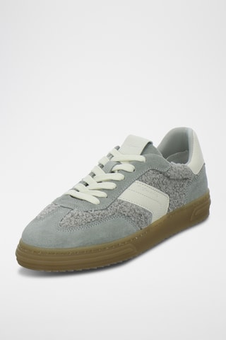 Baskets en nubuck - Gris foncé
