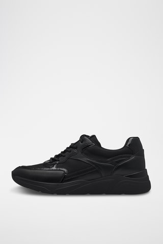Baskets en cuir - Noir
