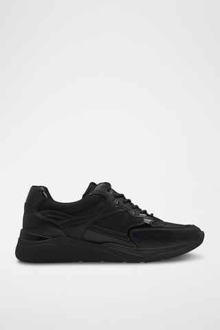 Baskets en cuir - Noir