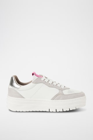 Baskets plateformes - Blanc