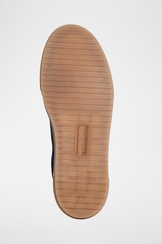 Baskets en nubuck - Bleu marine