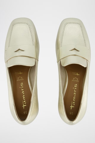 Mocassins en cuir - Doré
