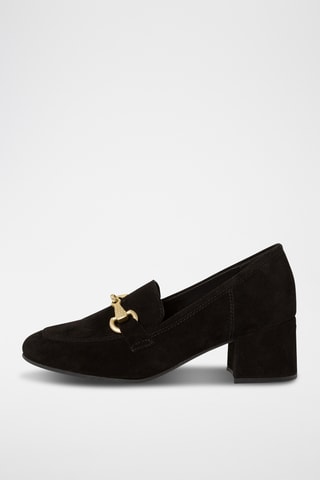 Mocassins en nubuck - Noir