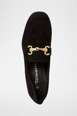 Mocassins en nubuck - Noir
