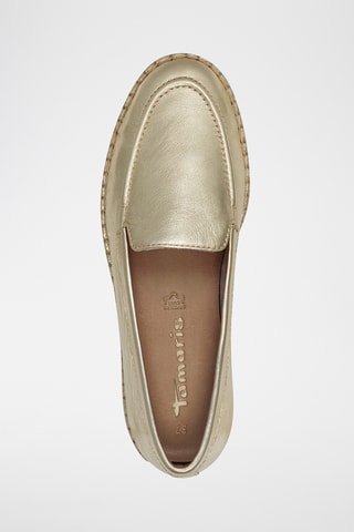 Espadrilles en cuir - Doré