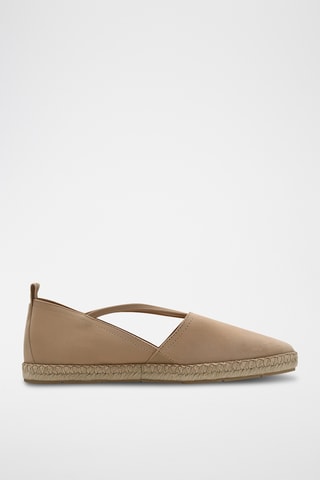 Espadrilles en nubuck - Beige