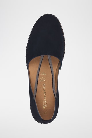 Espadrilles en nubuck - Bleu marine