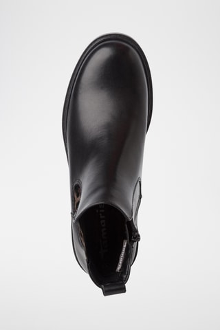 Bottines en cuir - Noir