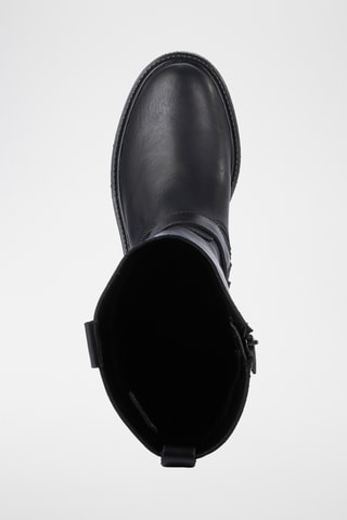 Bottines en cuir - Noir