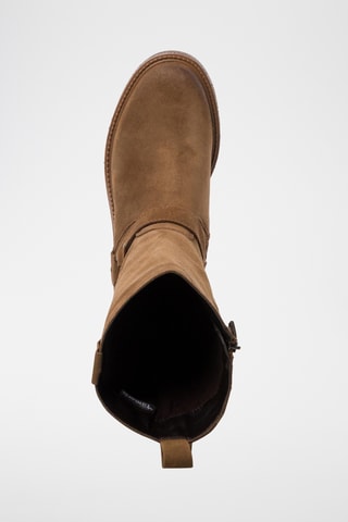 Bottes en nubuck - Beige