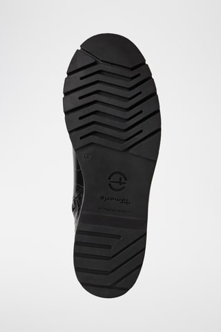 Bottines en cuir - Noir