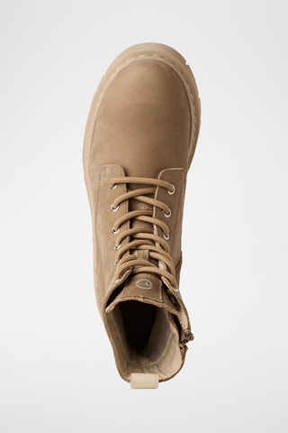 Bottines en cuir - Marron clair