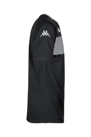 Camiseta recta Diago - Negro y gris