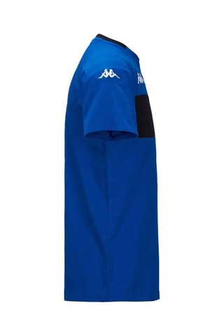 Camiseta recta Diago - Azul y amarillo