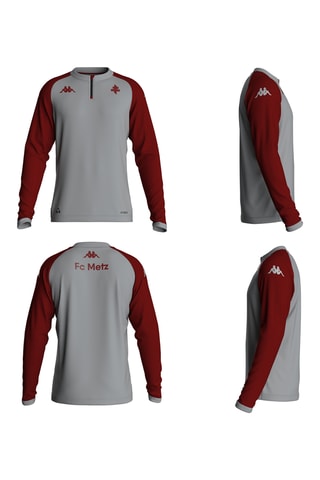 Sudadera de entrenamiento FC Metz - Gris