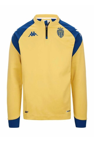 Sudadera de entrenamiento de fútbol AS Monaco - Amarillo
