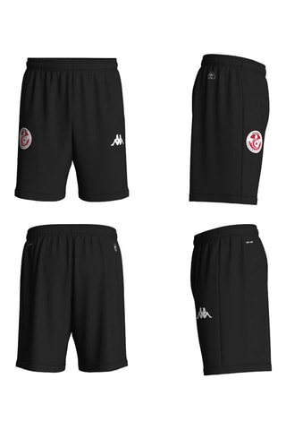Short regular d’entraînement Fédération tunisienne de football - Noir