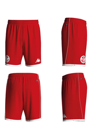 Short regular de football Fédération tunisienne de football - Rouge