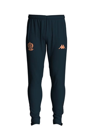 Pantalón slim fit de entrenamiento Olympique Gymnaste Club de Niza - Azul