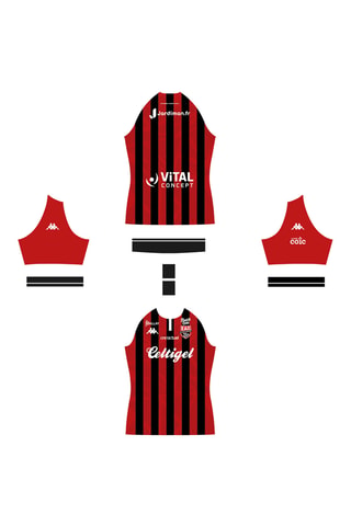 Camiseta de fútbol En avant de Guingamp - Rojo